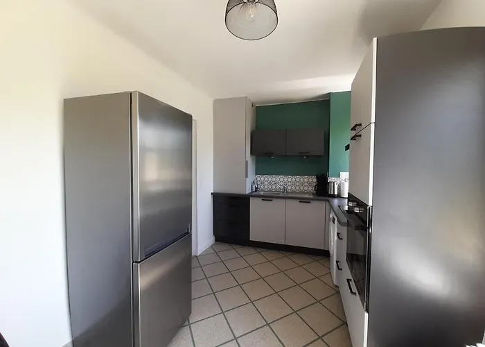 T3 Rénové Avec Jardin Et Garage, Centre-ville De - Fr-1-541-99 La Roche-Posay